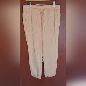 Zara distressed ankle joggers